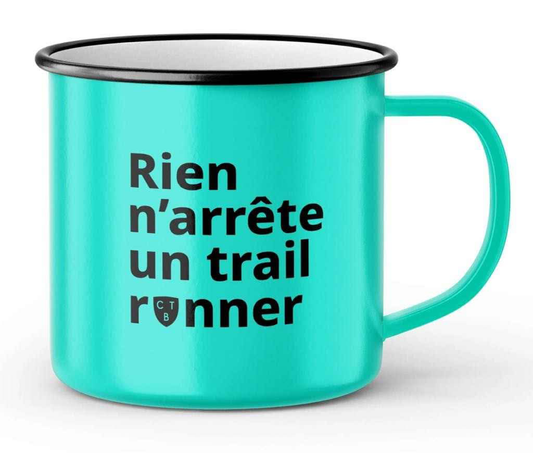 Tasse métal émaillé CTB Tradition